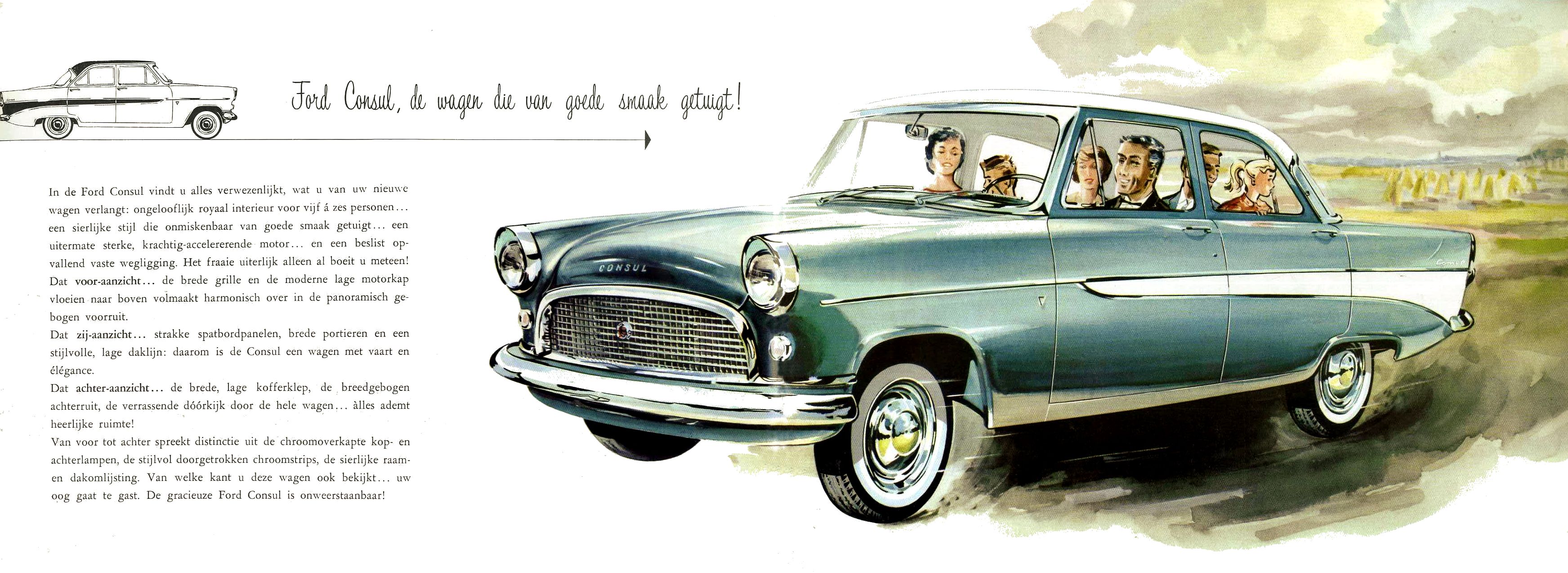 1960 Ford Consul Zephyr Brochure
